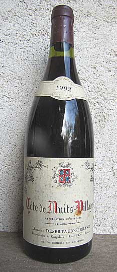 Cotes de Nuits Villages