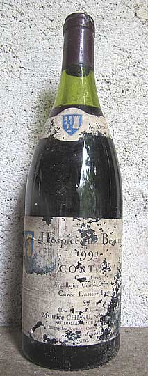 Corton cuvee Dr Peste