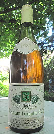 Meursault 1C Goutte d'Or